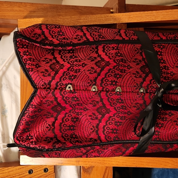 Adore Me Brand Red, Boned Corset Size 3X - Picture 9 of 10